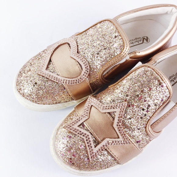 [NATURINO EXPRESS] Glitter Slip On Shoes NEW - Picture 5 of 5